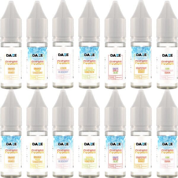 7Daze Fusion Series Salt Nic E-Juice 15mL