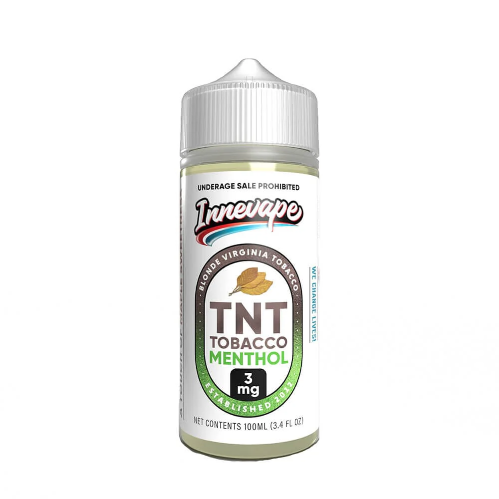 TNT Tobacco Menthol | Innevape TFN Series E-Liquid | 100mL