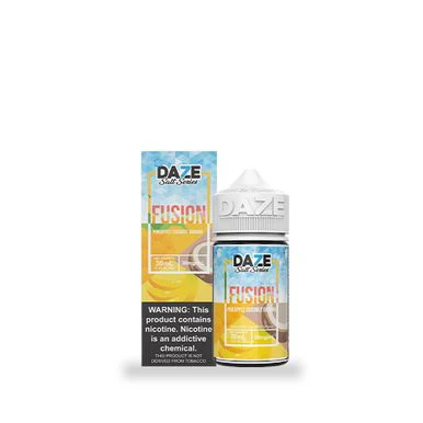 Pineapple Coconut Banana Iced by 7Daze Fusion Salt 30mL