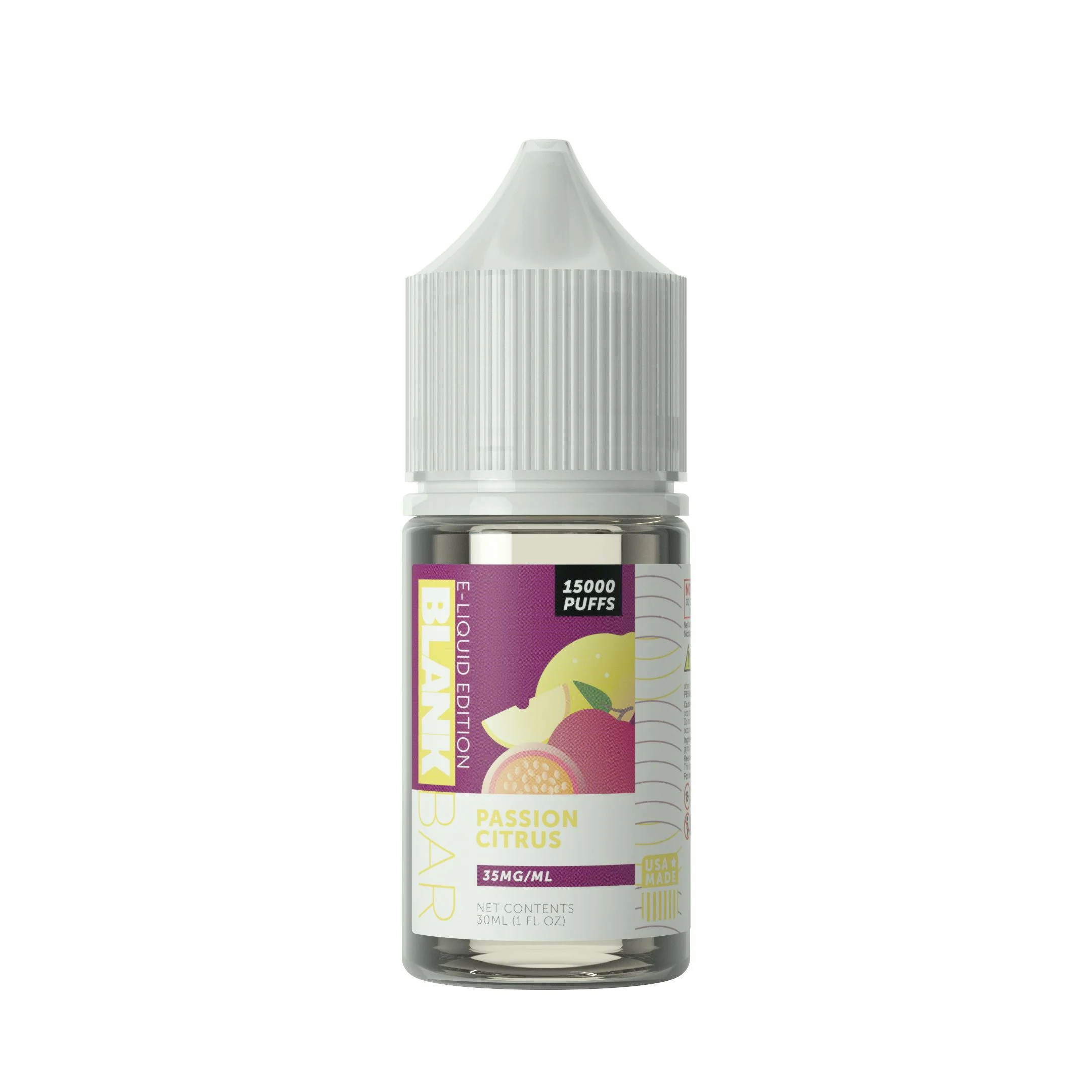 Passion Citrus | Blank Bar 15000 Puff Juice Salt Series | 30mL