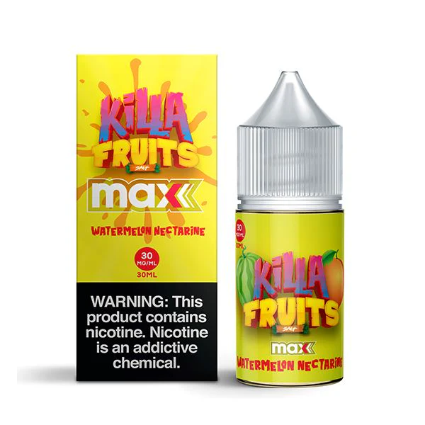 Watermelon Nectarine by Killa Fruits Salt Max TFN Salts 30mL