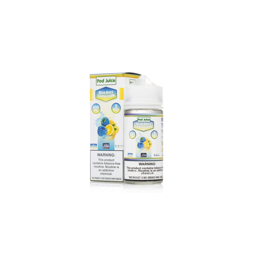 Blue Razz Lemonade by Pod Juice TFN Series 100mL