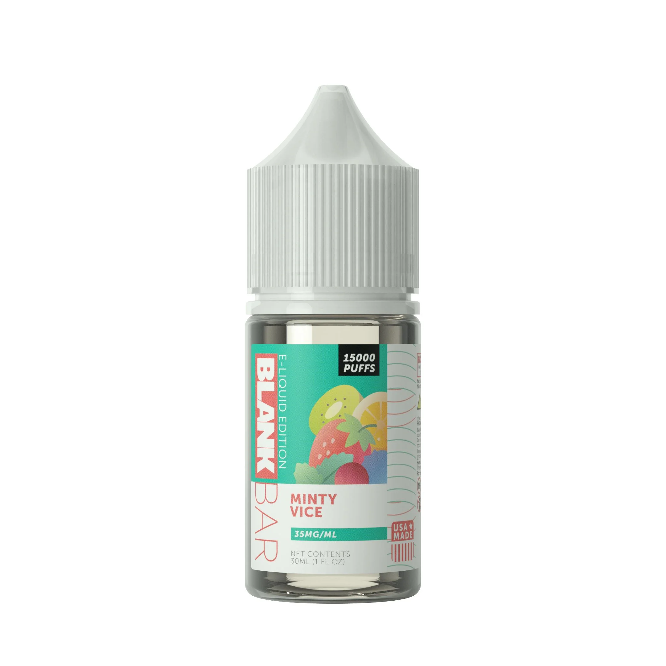 Minty Vice | Blank Bar 15000 Puff Juice Salt Series | 30mL