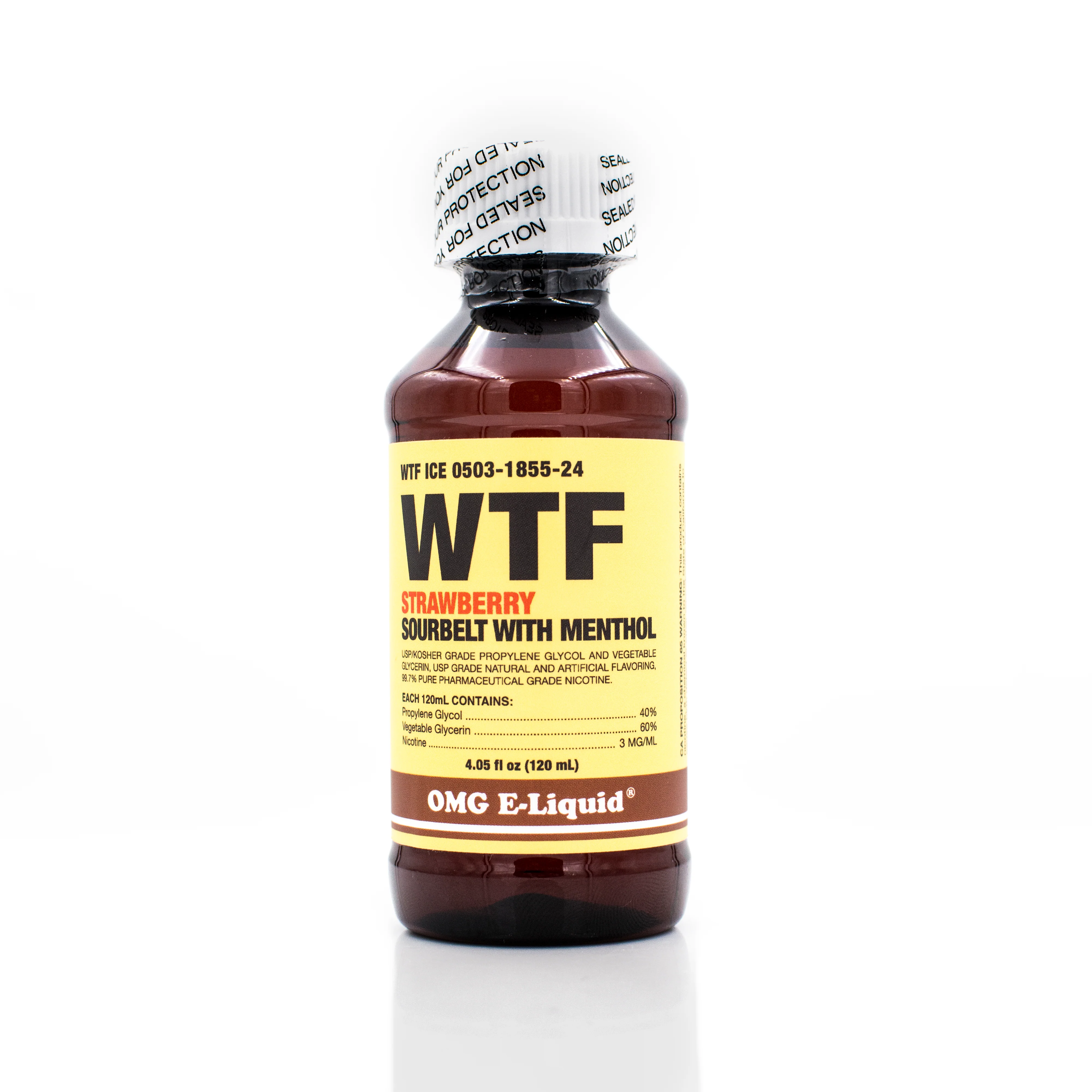 KILO OMG SERIES | WTF ICE Strawberry Sour Belt 120ML eLiquid