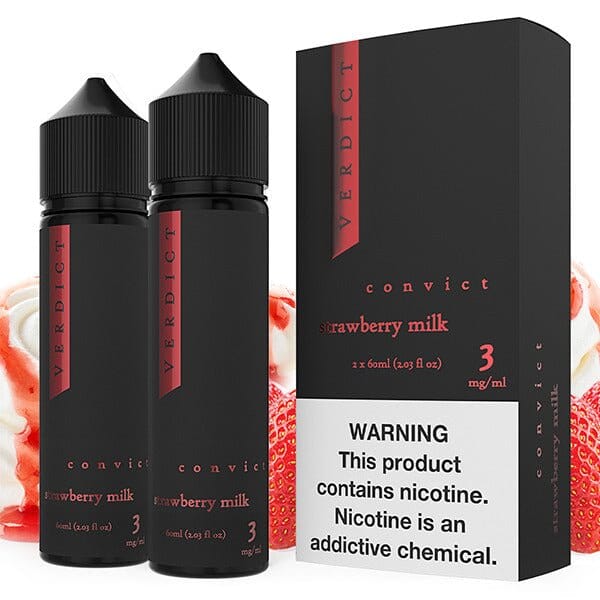 Convict by Verdict Series E-Liquid 120mL (Freebase) | 60mL 2-Pack