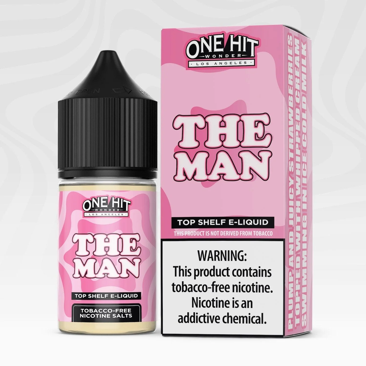 The Man by One Hit Wonder TF-Nic 30mL Salt Series