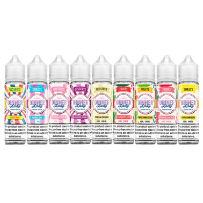 Strawberry Macaroon by Dinner Lady Synthetic Series E-Liquid