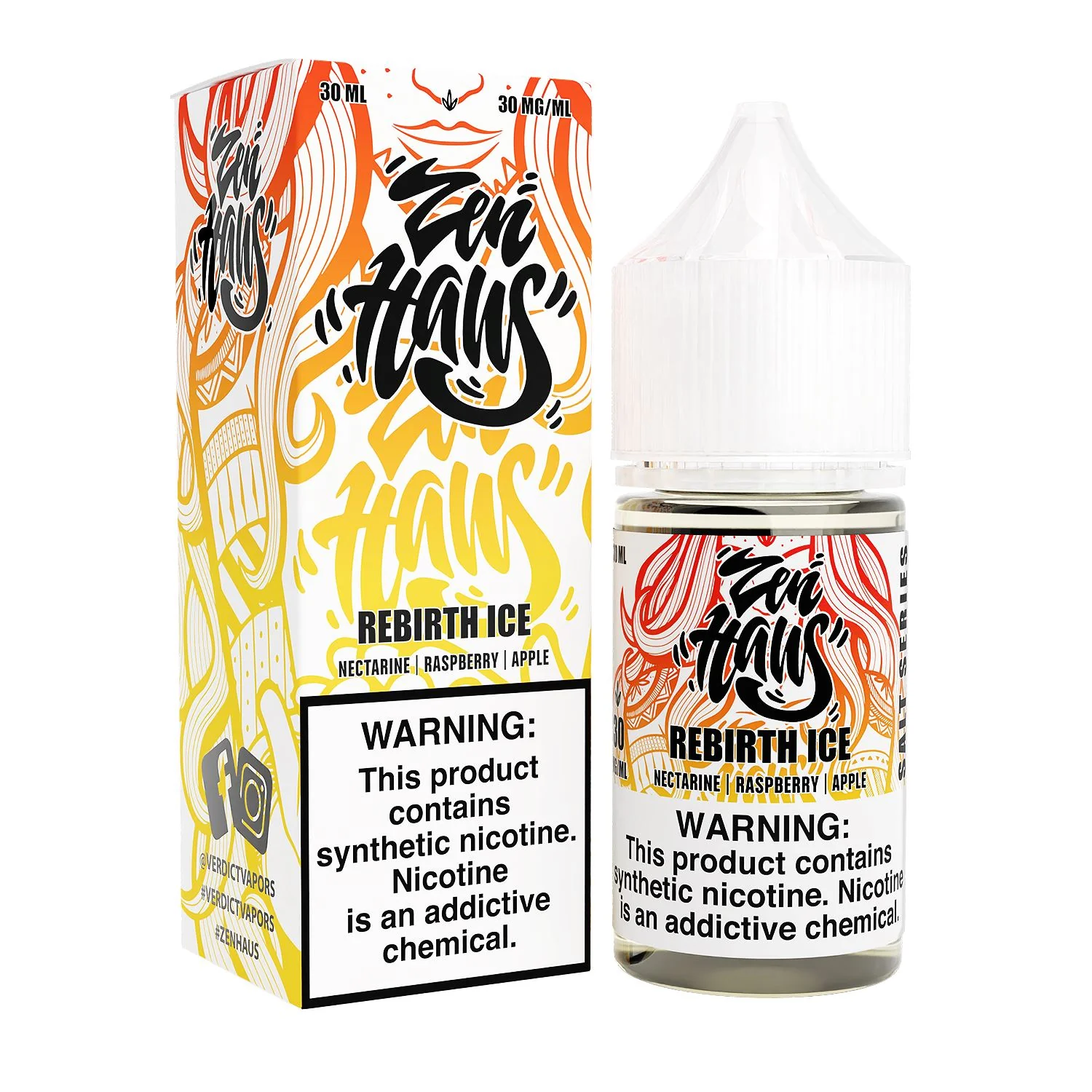 Rebirth ICE by ZEN HAUS SALTS E-Liquid 30ml