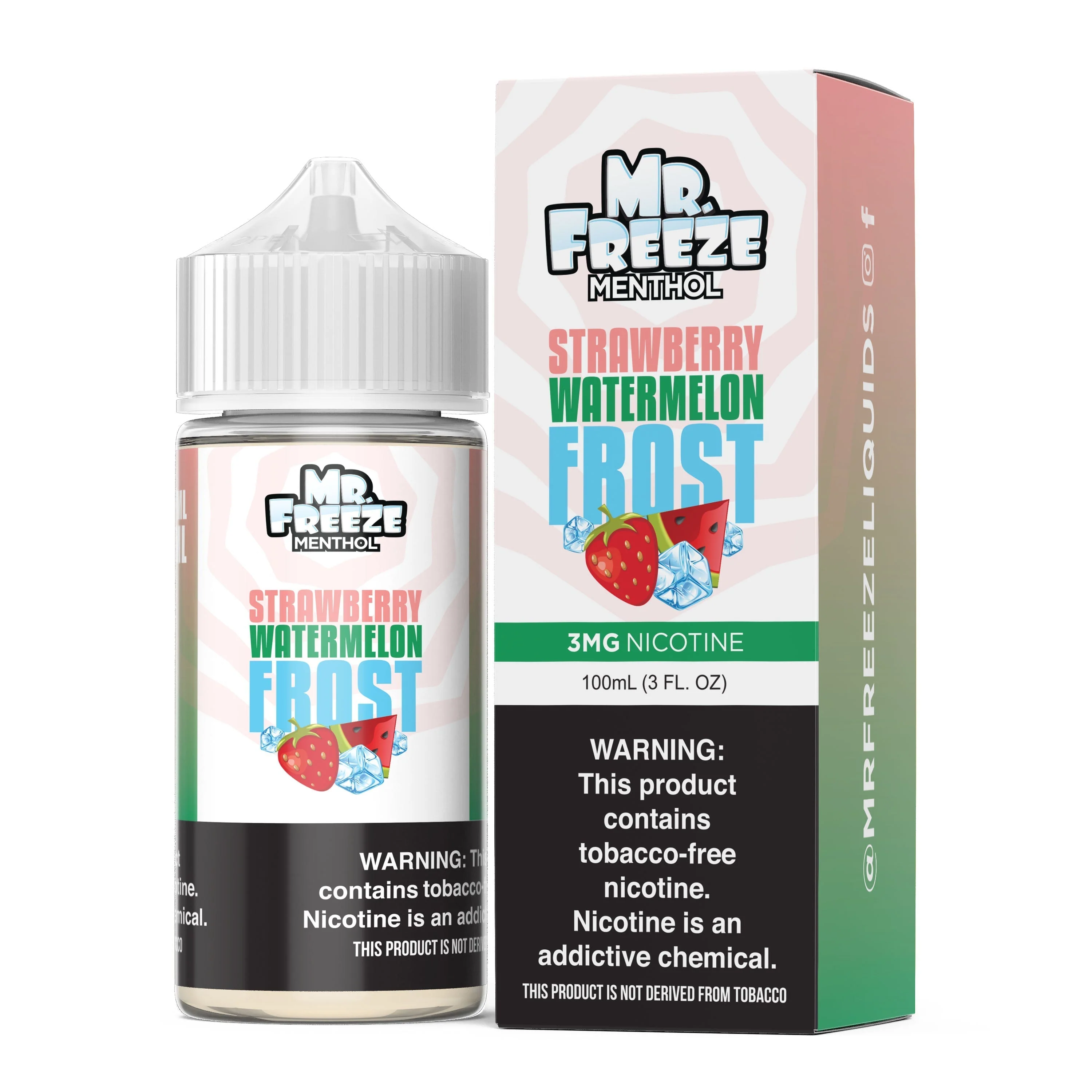 Mr. Freeze TF-Nic Series | 100mL - Strawberry Watermelon Frost