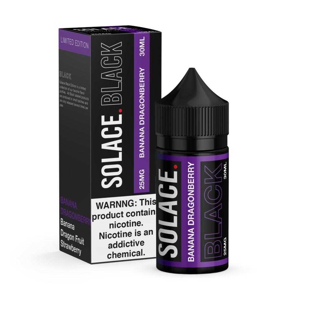 SOLACE BLACK | Banana Dragonberry 30ML eLiquid *CLEARANCE*