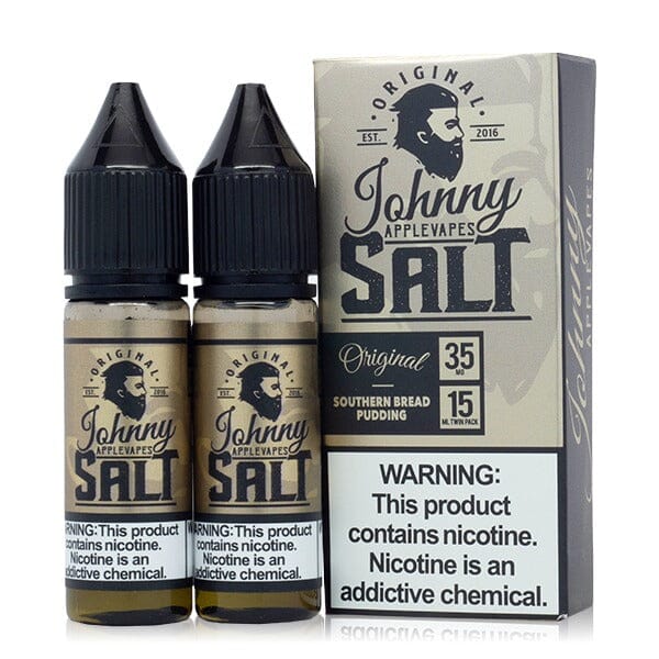 Johnny AppleVapes Salt (x2 15mL Pack) - Southern Bread Pudding