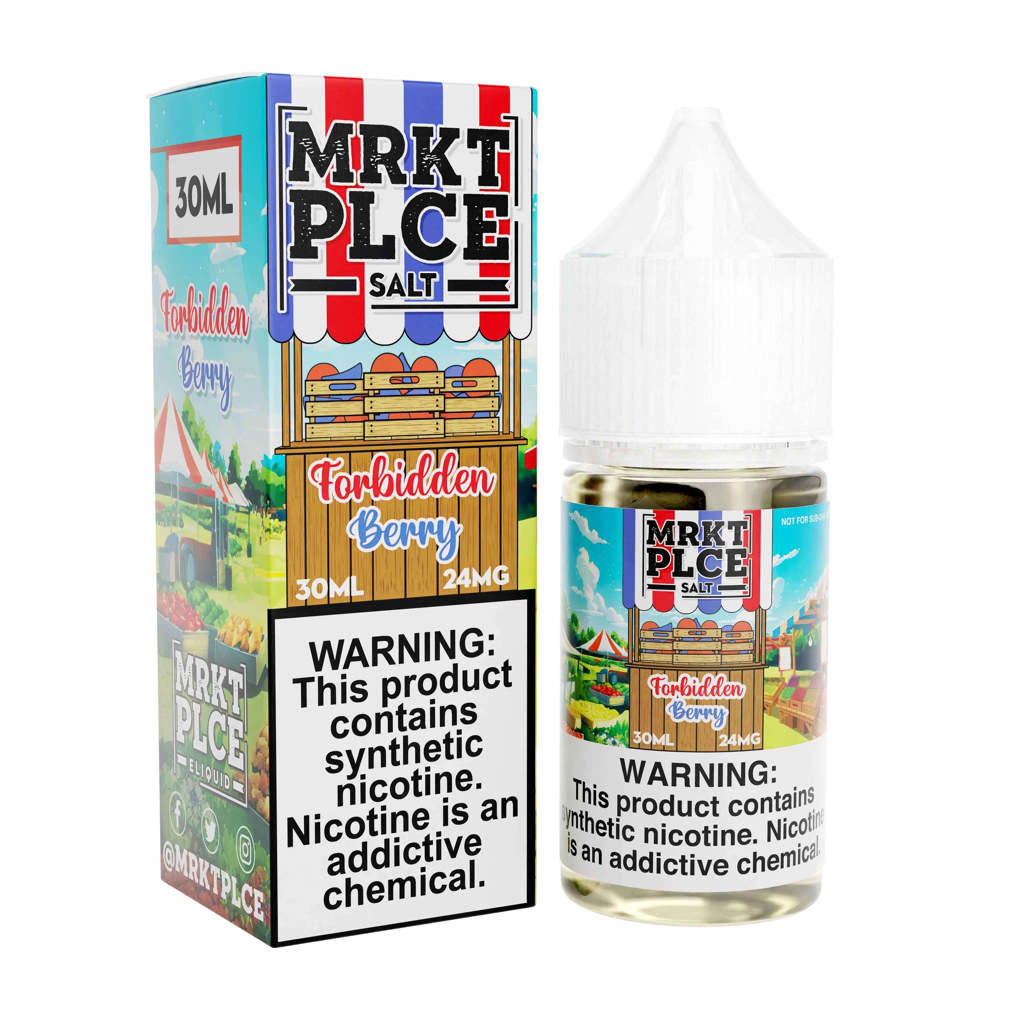 Forbidden Berry by MRKT PLCE Salts 30mL