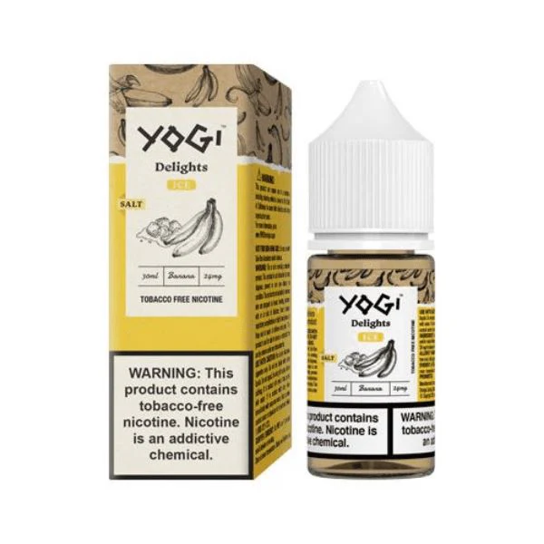 Banana Ice by Yogi Delights Tobacco-Free Nicotine Salts 30ml