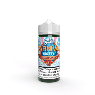Carnival Cotton Candy Frozty by Juice Roll Upz TF-Nic Salts Series | 100mL