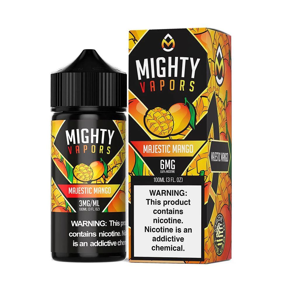 Majestic Mango by Mighty Vapors E-Juice 100mL (Freebase)