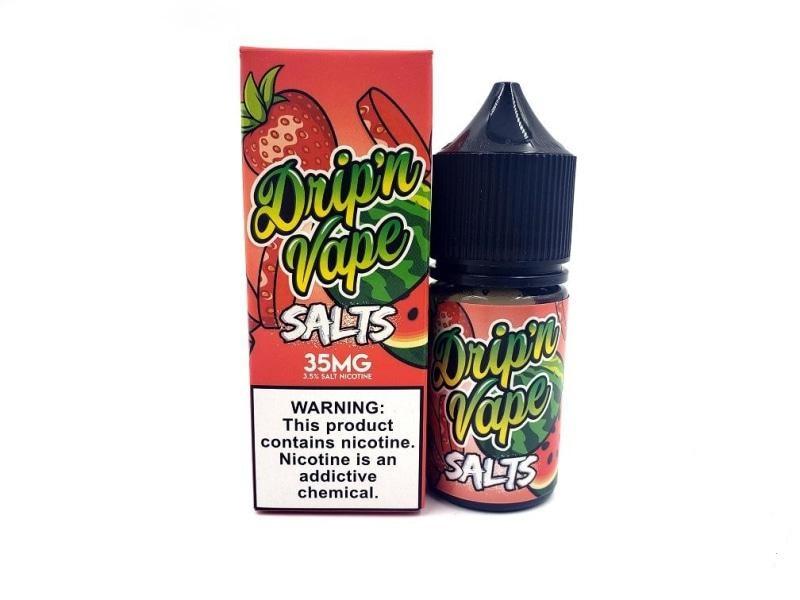 DRIP N VAPE SALTS | Strawberry Melon 30ML eLiquid
