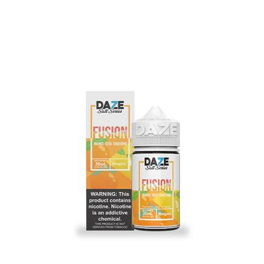 Orange Yuzu Tangerine 7Daze Fusion Series Salt Nic E-Juice 30mL