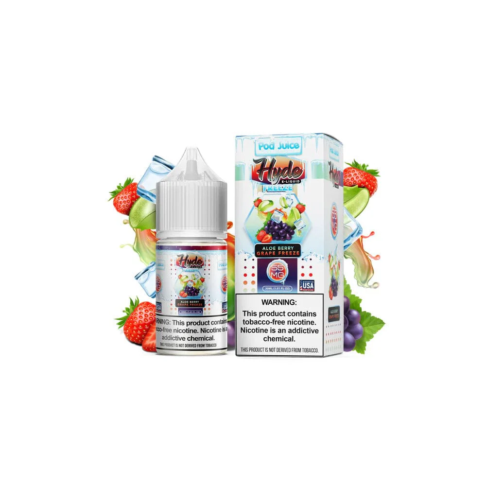 Aloe Berry Grape Freeze by Pod Juice - Hyde TFN Salts 30mL