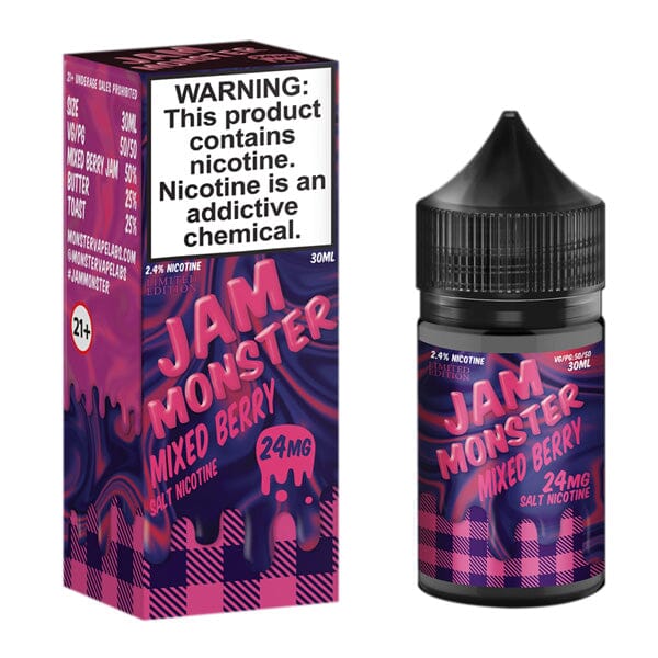 Mixed Berry By Jam Monster Salts E-Liquid