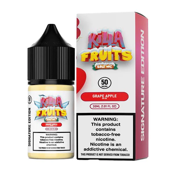 Grape Apple on Ice by Killa Fruits Signature TFN Salts Series 30mL