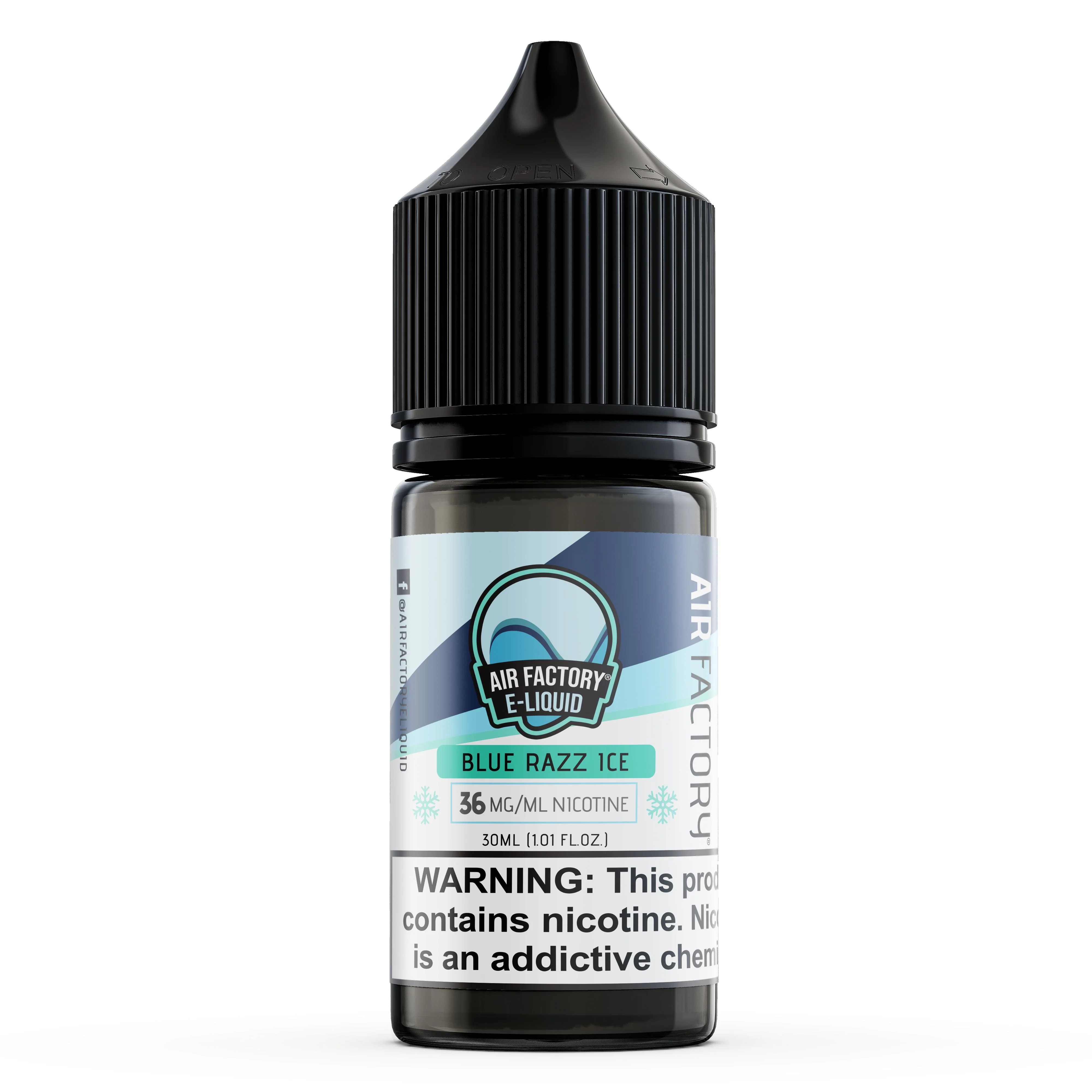 Blue Razz Ice by Air Factory Salts 30mL