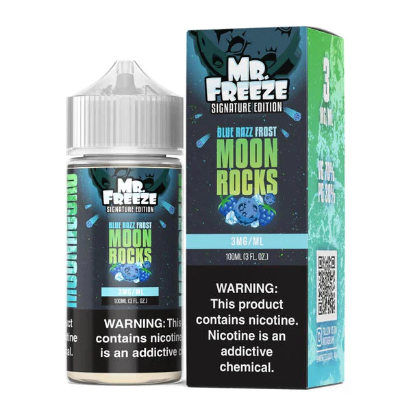 Blue Razz Frost MoonRocks by Mr. Freeze TFN Series 100mL