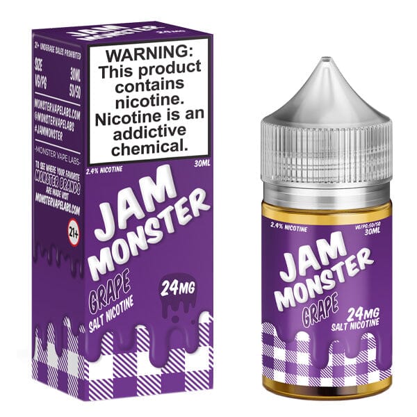 Grape By Jam Monster Salts 30mL