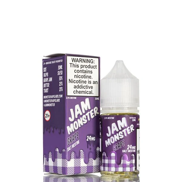Grape By Jam Monster Salts 30mL