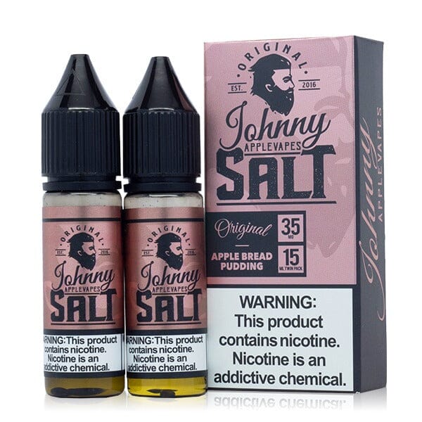 Johnny AppleVapes Salts (x2 15mL) - Apple Bread Pudding