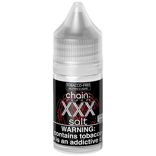 XXX by Chain Vapez Salt Series E-Liquid 30mL (Salt Nic)