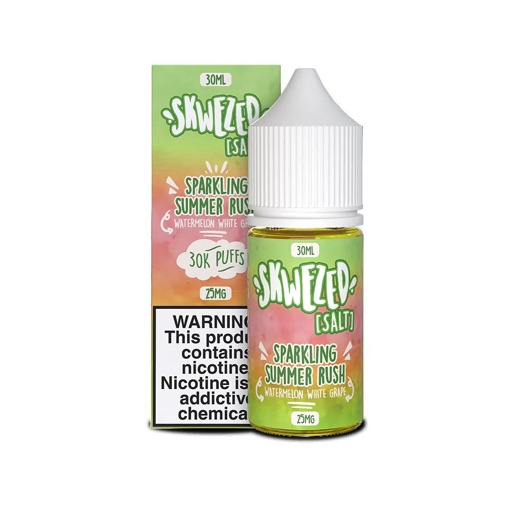 Sparkling Summer Rush (Watermelon White Grape) by Skwezed Salt Series 30mL