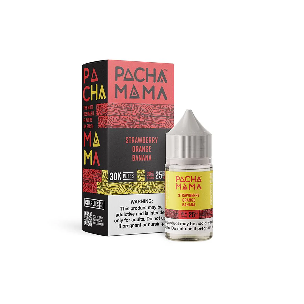 Strawberry Orange Banana | Pachamama Plus Metatine Salts | 30mL