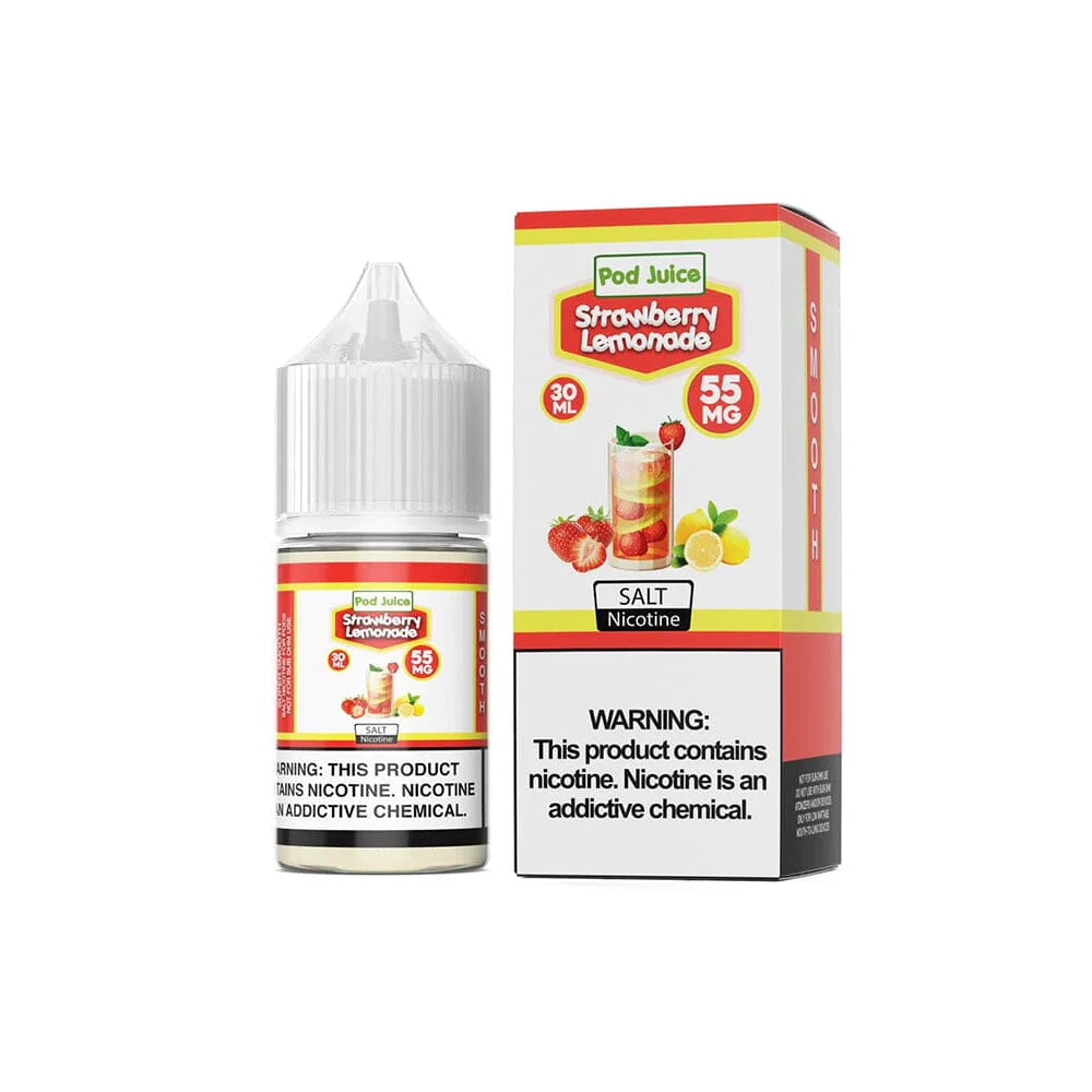 Strawberry Lemonade Salt by Pod Juice E-Liquid 30mL