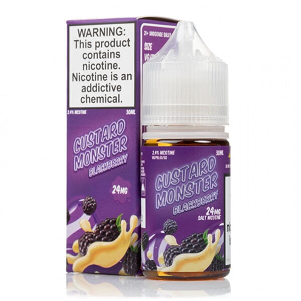 Blackberry By Custard Monster Salts 30mL