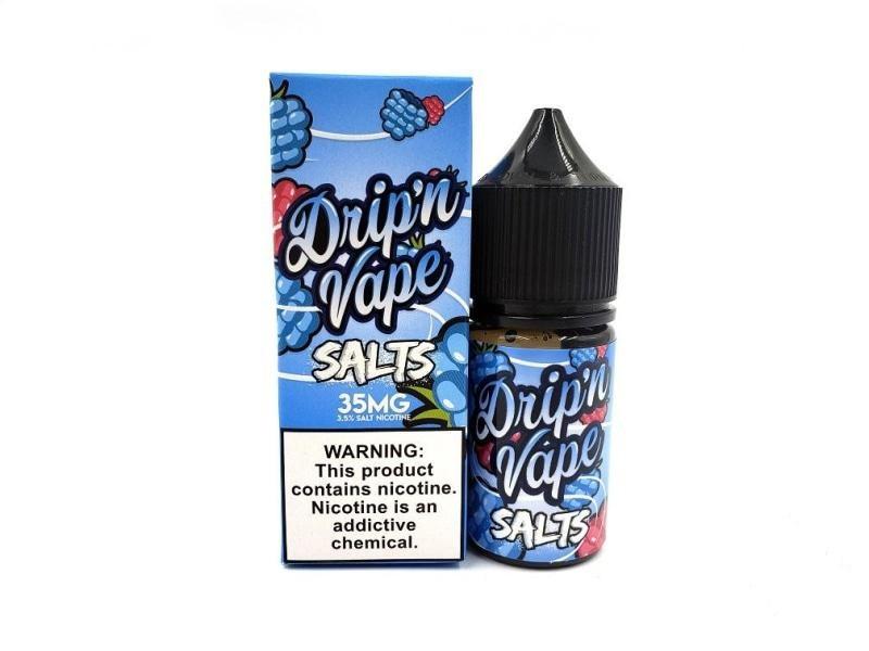 DRIP N VAPE SALTS | Blue Razz Slush 30ML eLiquid