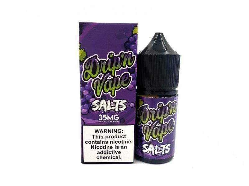DRIP N VAPE SALTS | Grape It Up 30ML eLiquid