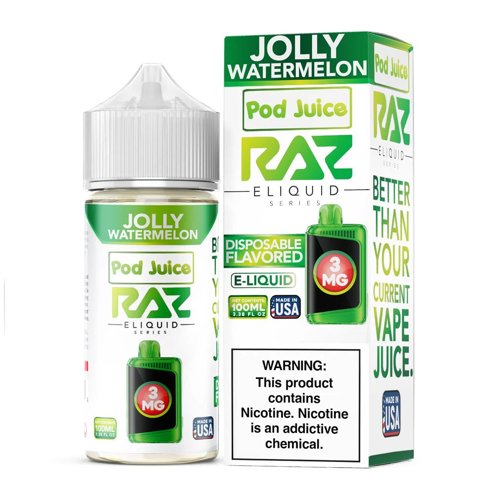 Jolly Watermelon | Pod Juice x RAZ | 100mL