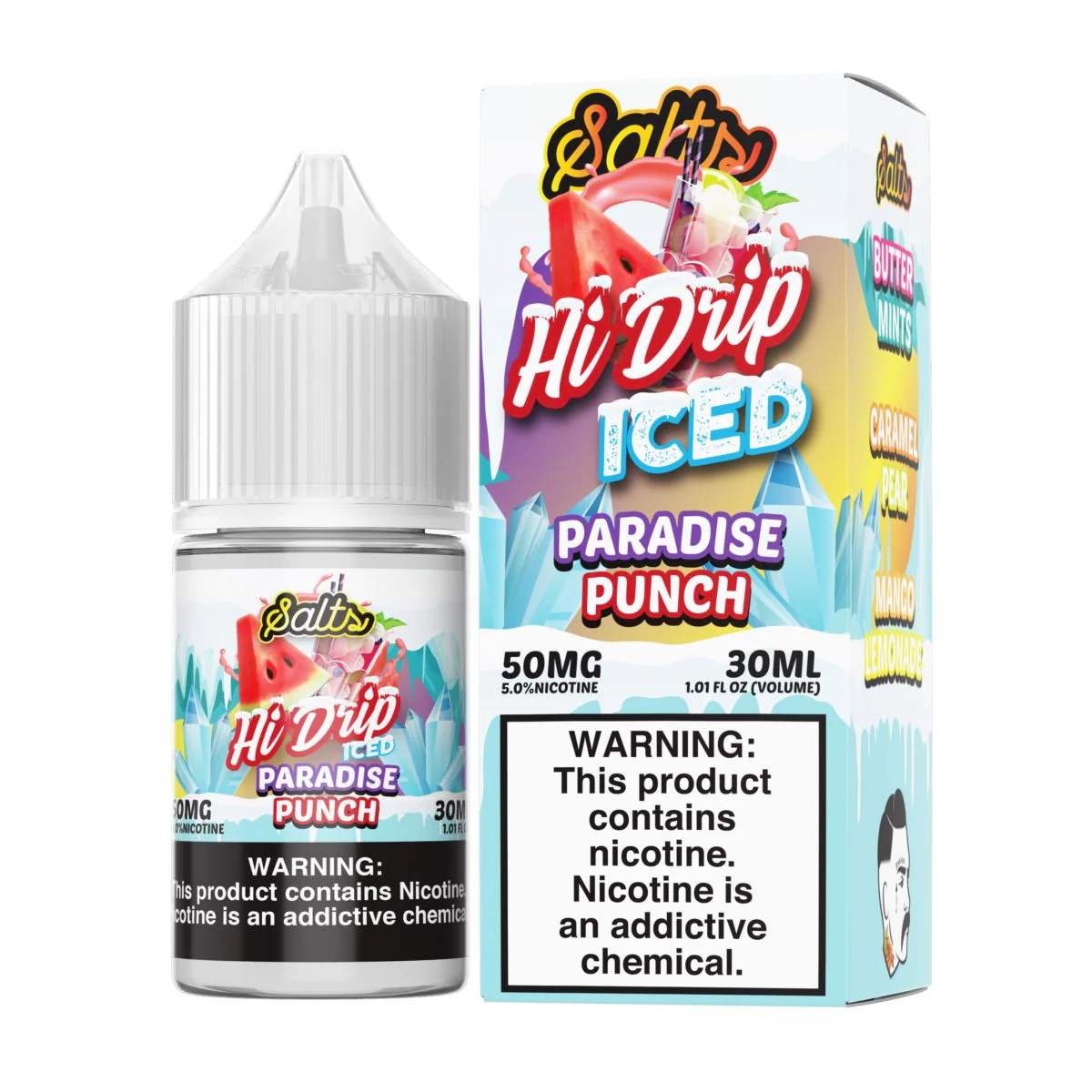 Paradise Punch Iced by Hi-Drip Salts Series 30mL