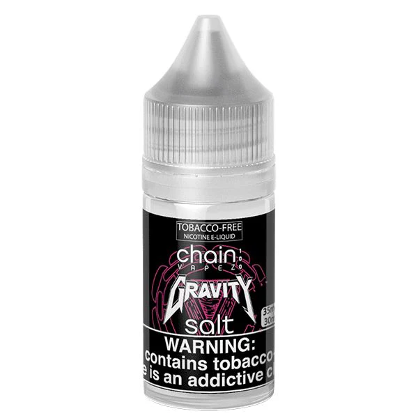 Gravity by Chain Vapez Salt Series E-Liquid 30mL (Salt Nic)