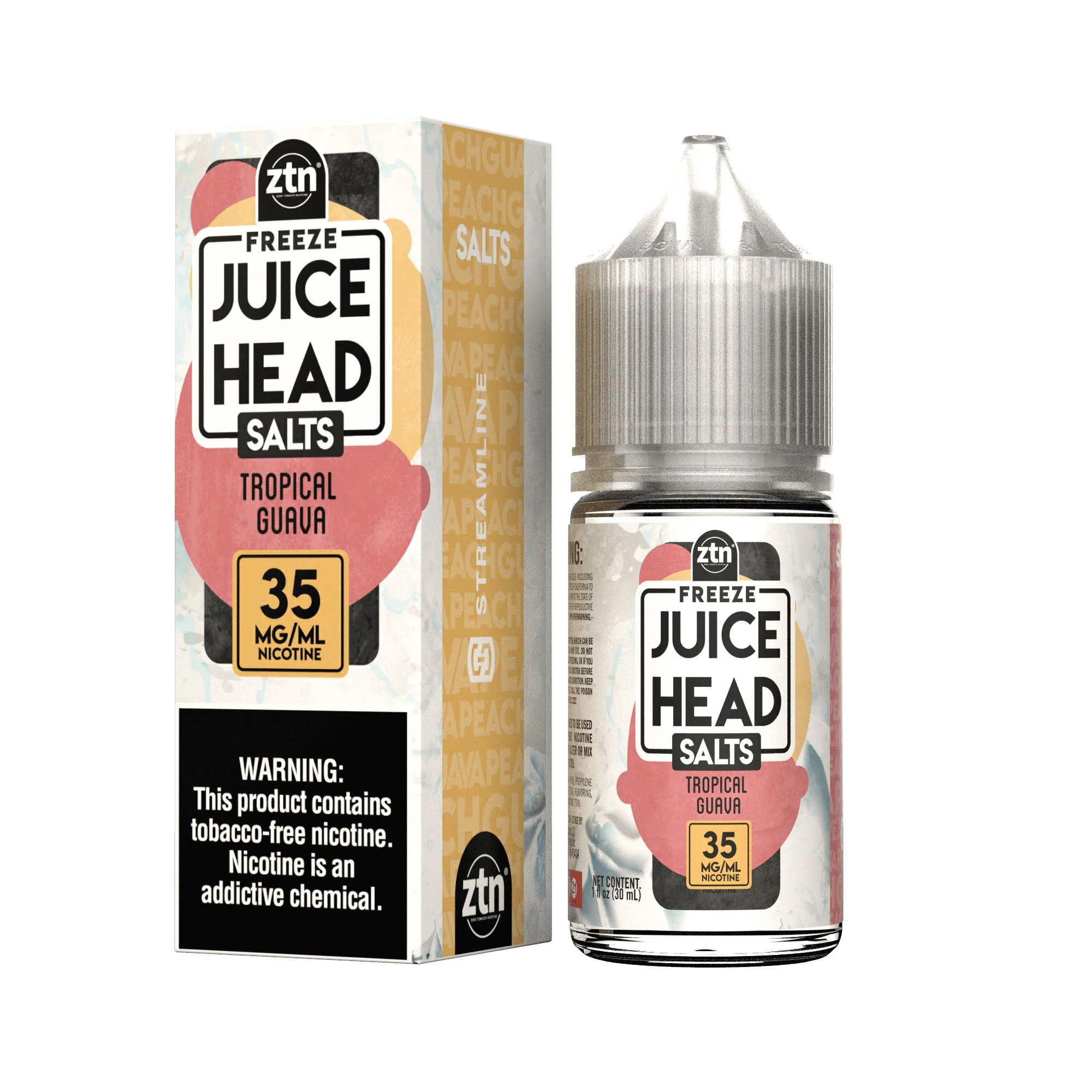 Tropical Guava Freeze Juice Head Salts (ZTN) E-Liquid 30ml