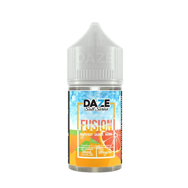 Grapefruit Orange Mango Iced 7Daze Fusion Series Salt Nic E-Juice 30mL