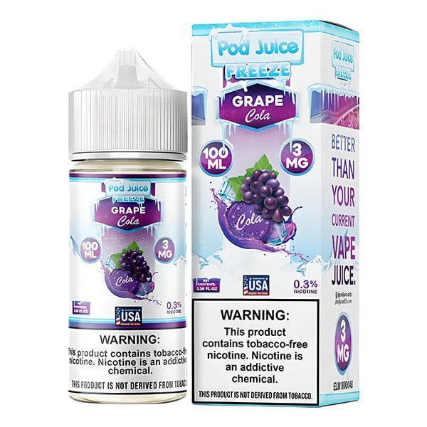 Grape Cola Freeze | Pod Juice Series E-Liquid | 100mL