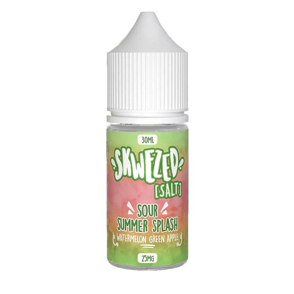 Sour Summer Splash (Watermelon Green Apple) by Skwezed Salt Series 30mL