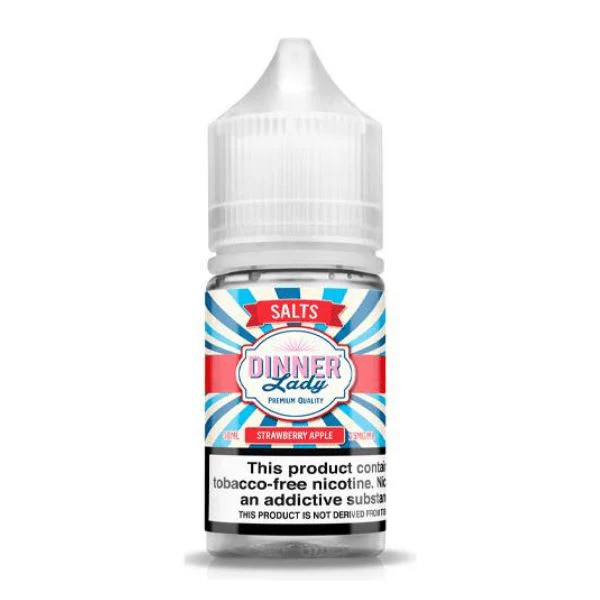 Dinner Lady Strawberry Apple 30mL Salt Nicotine Vape Juice