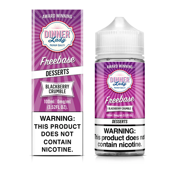 Blackberry Crumble TFN Freebase E-Juice by Dinner Lady 100mL