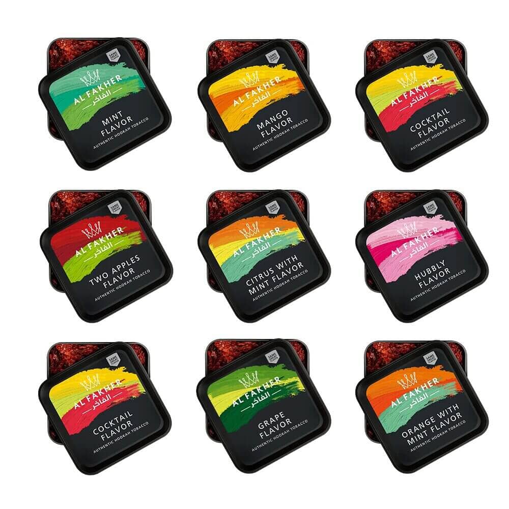 Al Fakher Authentic Hookah Tobacco (250g Jar)
