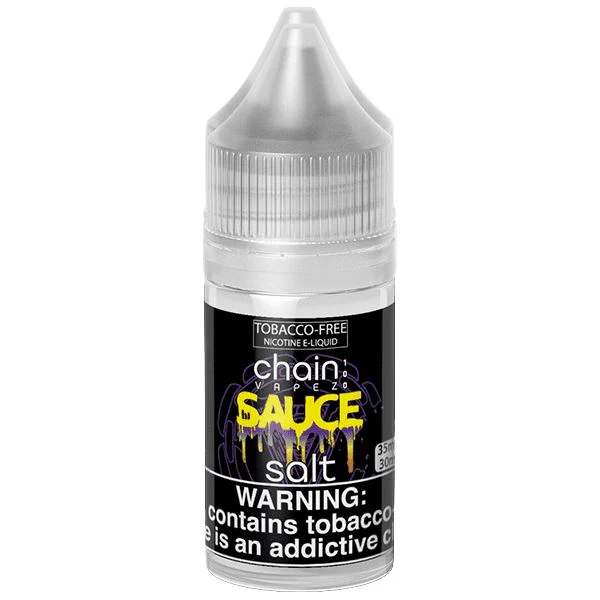 Sauce by Chain Vapez Salt Series E-Liquid 30mL (Salt Nic)