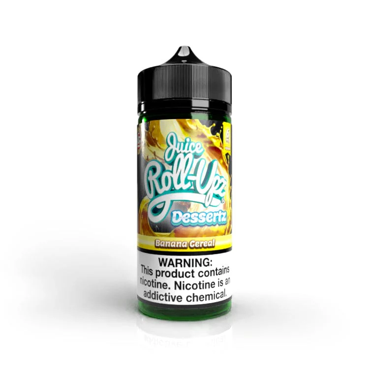 Banana Cereal Dessertz Series Freebase E-Juice Juice Roll Upz 100mL