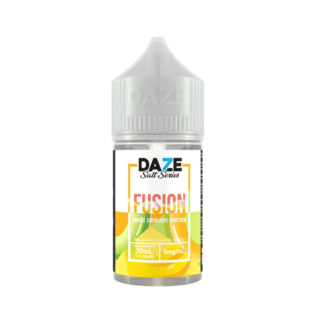 Banana Cantaloupe Honeydew 7Daze Fusion Series Salt Nic E-Juice 30mL