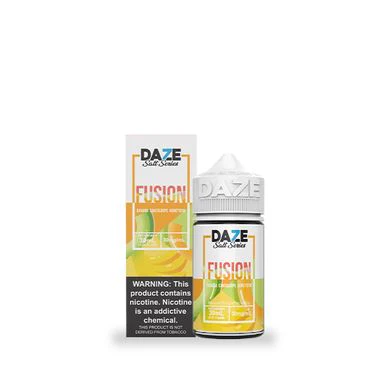 Banana Cantaloupe Honeydew 7Daze Fusion Series Salt Nic E-Juice 30mL